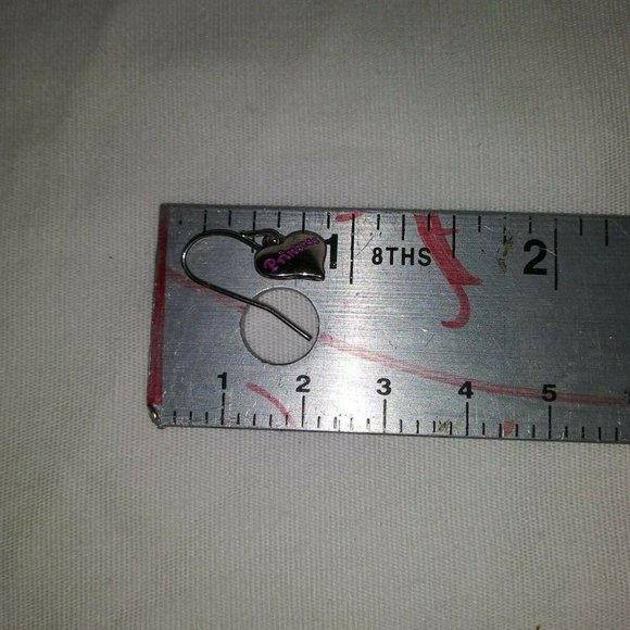 PINK LETTER "A" w/PRINCESS CHARM NECKLACE AND PRINCESS CHARM EARRINGS CA 00691 - Picture 9 of 12